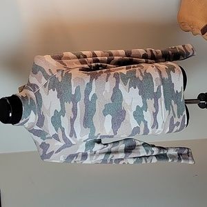 NWT Anthro Maeve camo turtleneck sweater